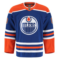 Edmonton Oilers Fanatics Royal Home Authentic Pro Custom Jersey
