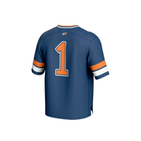#1 Bucknell Bison GameDay Greats Lightweight Collegiate Football Fashion Jersey - Blue