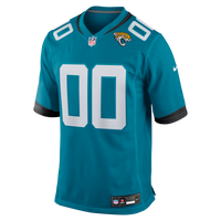 Jacksonville Jaguars Nike Teal Custom Team Game Jersey
