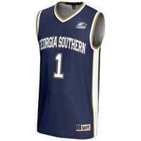 #1 Georgia Southern Eagles GameDay Greats Lightweight Basketball Jersey - Blue