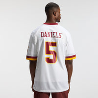 Washington Commanders Jayden Daniels Nike White Game Super Bowl Era Jersey