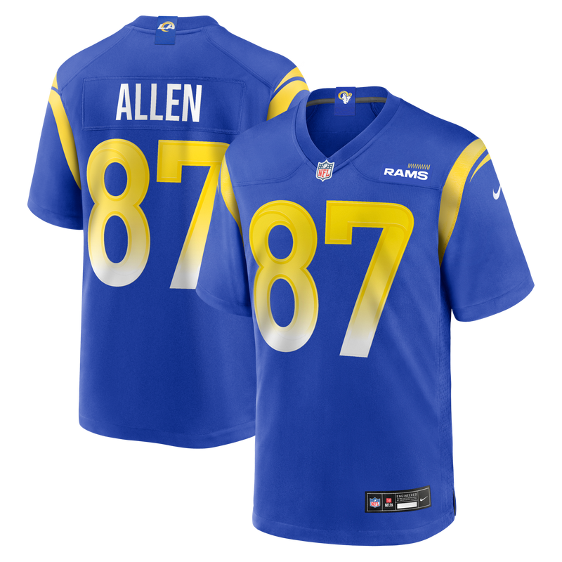 Los Angeles Rams Davis Allen Nike Royal Home Game Jersey