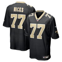 New Orleans Saints Carl Nicks Nike Black Game Retired Player Jersey