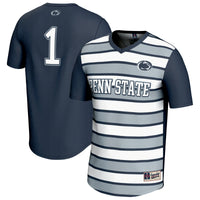 #1 Penn State Nittany Lions GameDay Greats Lightweight Soccer Fashion Jersey - Navy