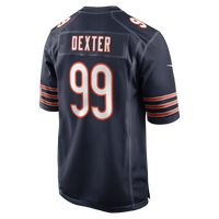 Chicago Bears Gervon Dexter Sr Nike Navy Team Game Jersey