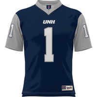 #1 New Hampshire Wildcats GameDay Greats Football Jersey - Navy