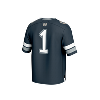 #1 Utah State Aggies GameDay Greats Collegiate Football Fashion Jersey - Navy