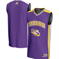 LSU Tigers GameDay Greats Spirit Basketball Jersey - Purple