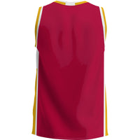 Tuskegee Golden Tigers GameDay Greats Lightweight Basketball Jersey - Crimson