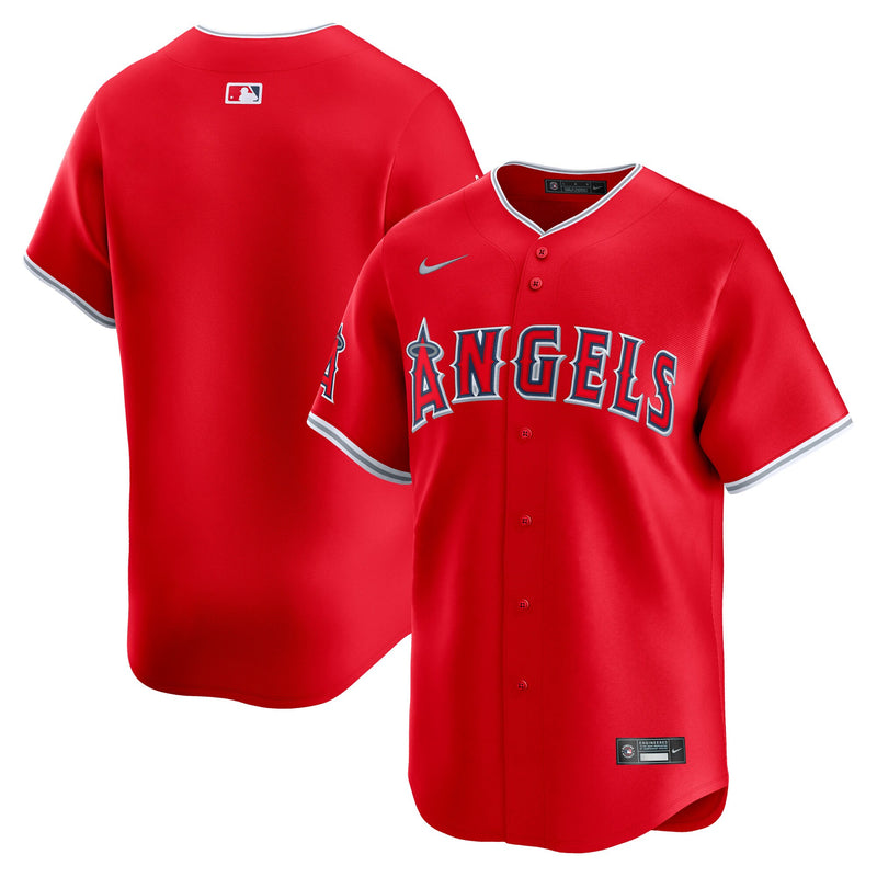 Los Angeles Angels Nike Red Alternate Limited Jersey