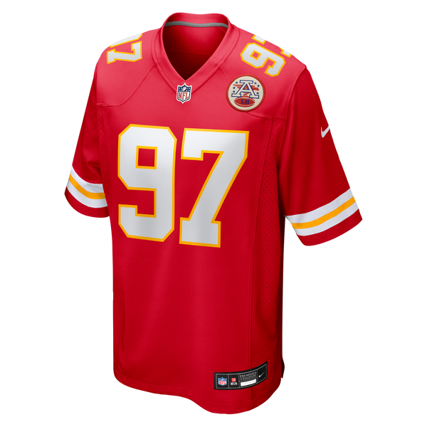 Kansas City Chiefs Felix Anudike-Uzomah Nike Red Game Jersey