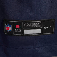 Chicago Bears Logan Jones Nike Navy Team Game Jersey