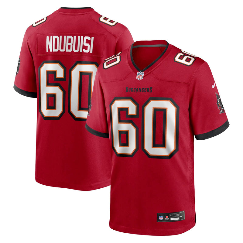 Tampa Bay Buccaneers Haggai Ndubuisi Nike Red Team Game Jersey
