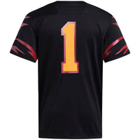 Grambling Tigers adidas Premier Strategy Jersey - Black