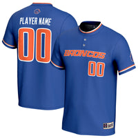 Boise State Broncos GameDay Greats Lightweight Collegiate Softball NIL Pick-A-Player Fashion Jersey - Royal