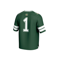 #1 Ohio Bobcats GameDay Greats Lightweight Collegiate Football Fashion Jersey - Green