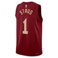Cleveland Cavaliers Nike Icon Edition Swingman Jersey - Maroon - Max Strus