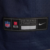 Chicago Bears Drew Dalman Nike Navy Team Game Jersey