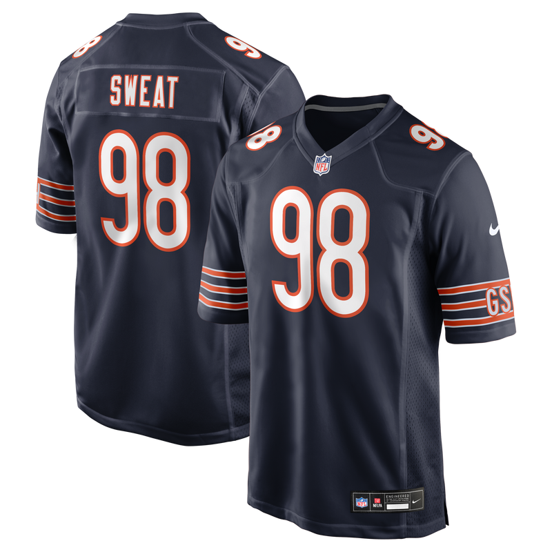 Chicago Bears Montez Sweat Nike Navy Game Jersey