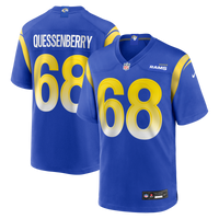 Los Angeles Rams David Quessenberry Nike Royal Team Game Jersey