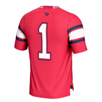 #1 Dayton Flyers GameDay Greats Football Jersey – Red