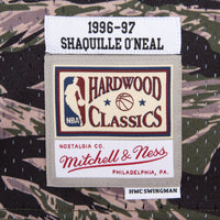 Los Angeles Lakers Mitchell & Ness Shaquille O'Neal 1996 Tiger Camo Swingman Jersey - Camo