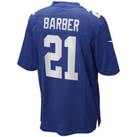 New York Giants Tiki Barber Nike Royal Game Retired Player Jersey