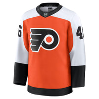 Philadelphia Flyers Trevor Zegras Fanatics Orange Home Premium Jersey