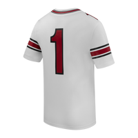 #1 South Carolina Gamecocks Nike Road Replica Football Jersey - White