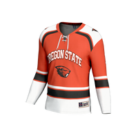 #1 Oregon State Beavers GameDay Greats Lightweight Hockey Fashion Jersey - Orange