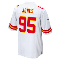 Kansas City Chiefs Chris Jones Nike White Game Jersey
