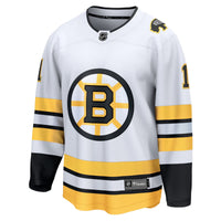 Boston Bruins Jeremy Swayman Fanatics White Away Breakaway Player Jersey