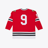 Chicago Blackhawks Bobby Hull Mitchell & Ness Red 1966 Power Play Jersey