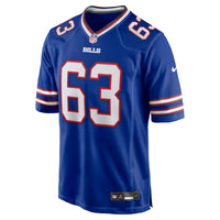 Buffalo Bills Austin Corbett Nike Royal Team Game Jersey