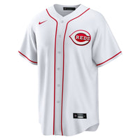 Cincinnati Reds Nike White #1 Groom Home Replica Jersey