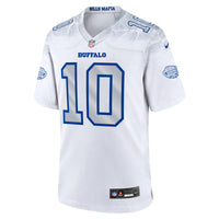 Buffalo Bills Khalil Shakir Nike White 2025 Rivalries Collection Game Jersey