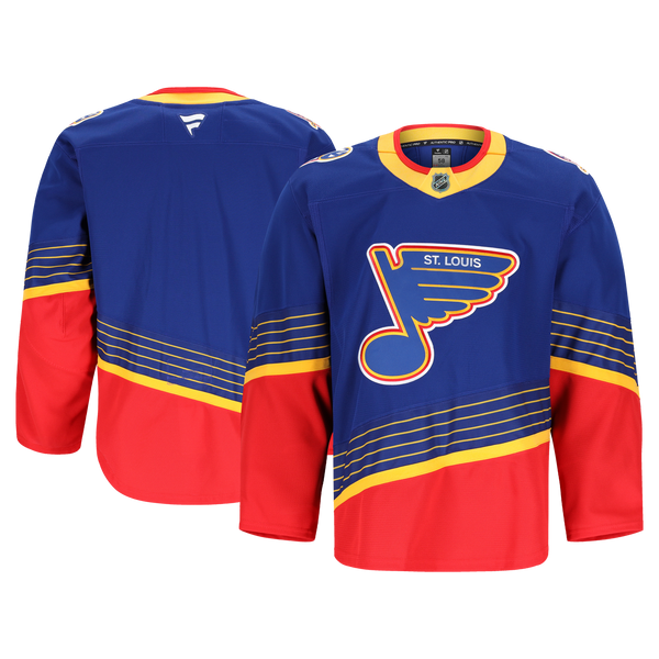 St. Louis Blues Fanatics Blue Alternate 2 Authentic Pro Jersey