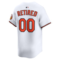 Baltimore Orioles Nike White Home Limited Pick-A-Player Retired Roster Jersey
