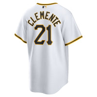 Pittsburgh Pirates Roberto Clemente Nike White Home Replica Player Name Jersey