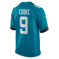 Jacksonville Jaguars Logan Cooke Nike Teal Game Jersey