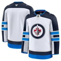 Winnipeg Jets Fanatics White Away Premium Jersey