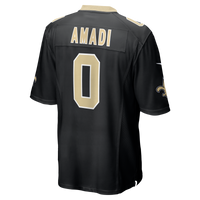 New Orleans Saints Ugo Amadi Nike Black Team Game Jersey