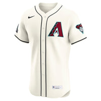 Arizona Diamondbacks Nike Cream Home Elite Jersey