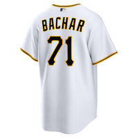 Pittsburgh Pirates Lake Bachar Nike White Home Replica Jersey