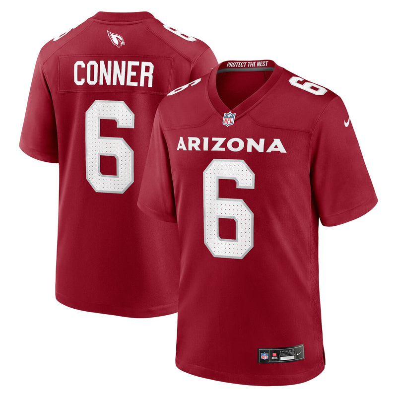 Arizona Cardinals James Conner Nike Cardinal Home Game Jersey