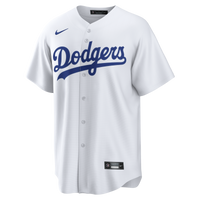 Los Angeles Dodgers Teoscar Hernández Nike White Home Replica Jersey