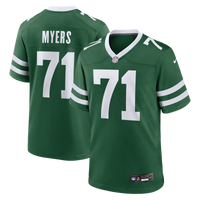 New York Jets Josh Myers Nike Legacy Green Team Game Jersey