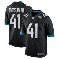 Jacksonville Jaguars Josh Hines-Allen Nike Black Alternate Game Jersey