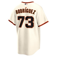 San Francisco Giants Randy Rodríguez Nike Cream Home Replica Jersey