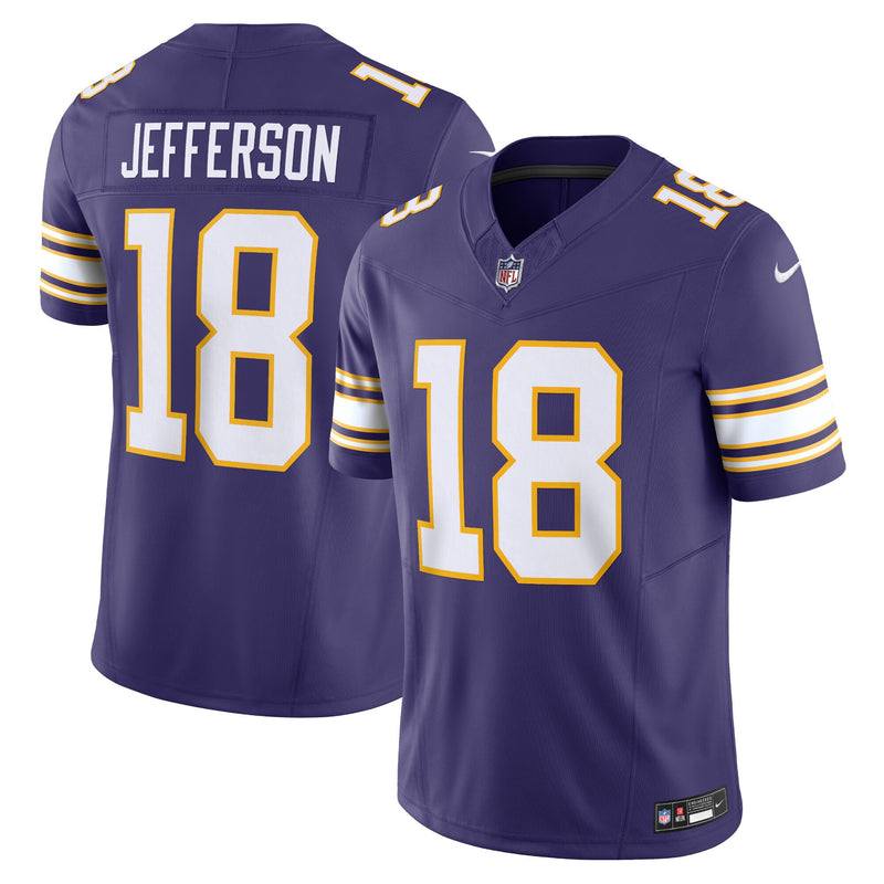 Minnesota Vikings Justin Jefferson Nike Purple Vapor F.U.S.E. Limited Jersey